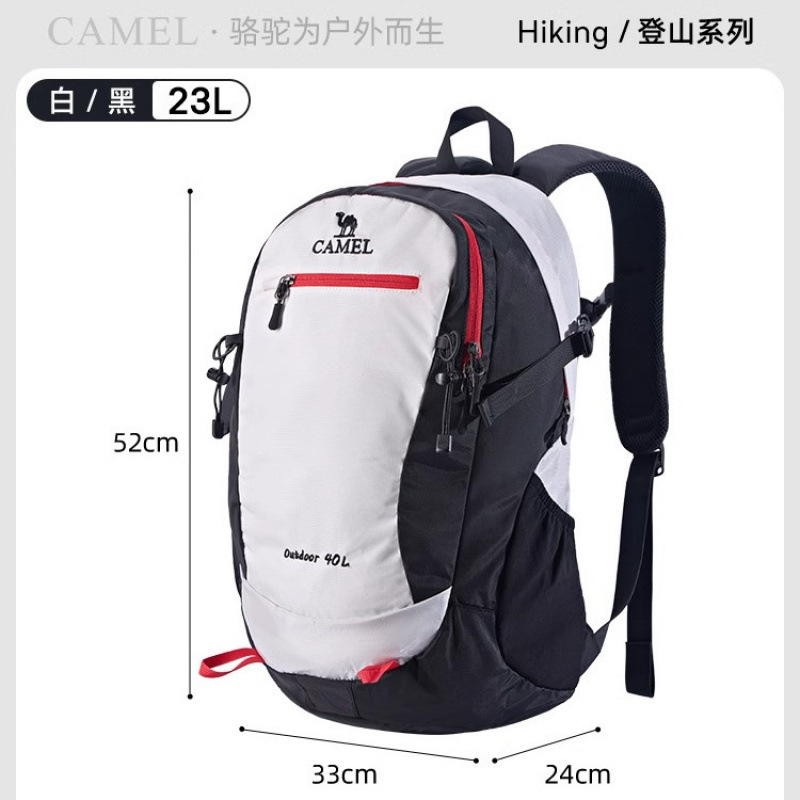 男性用アウトドアバックパック、大容量のプロのハイキング登山バッグ、女性用キャンプ防水バックパック、男性用スクールバッグ