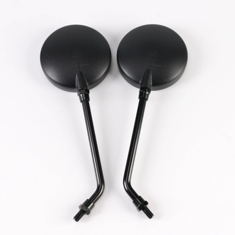 Round retro rear view mirror, modified retroreflective electric car