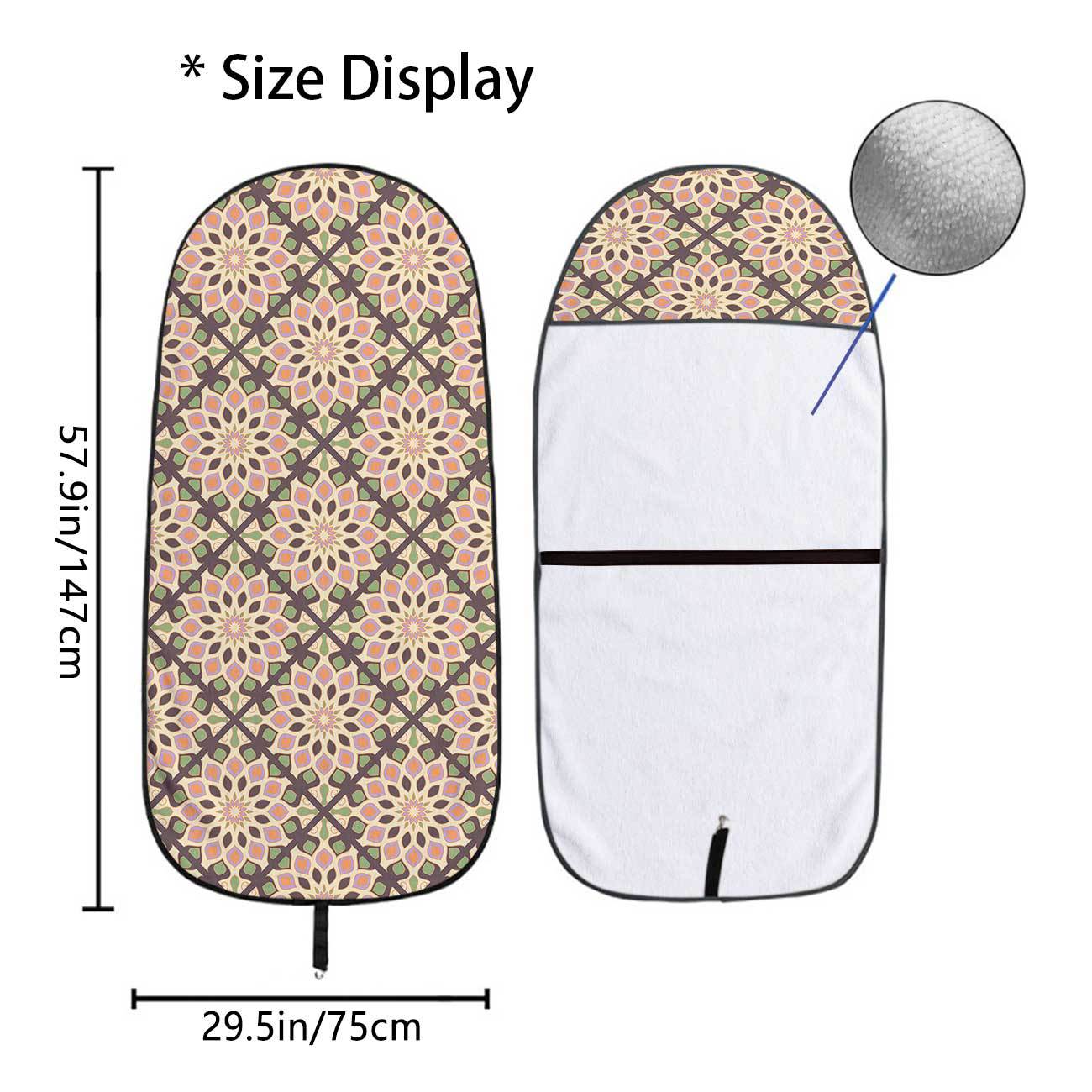 Car seat towel cover front seat protector suitable for gym and exercise, universal for all seasons, car use 76