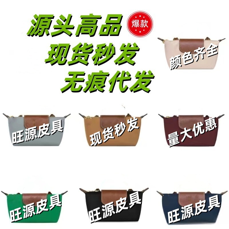 Cross-Border Longchamp Mini Dumpling Bag, Mini Bag, No-Punch Versatile Shoulder Crossbody Bag for Women, Phone, Key, Wallet