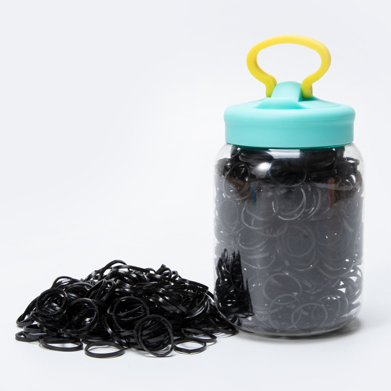 La banda de goma desechable para niños no duele el cabello tamaño pequeño banda para el cabello lazo para el cabello accesorios para el cabello