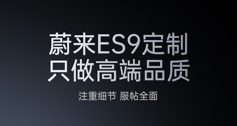 Suitable for Nio Es9 Front and Rear Trunk Mats, Tpe26 New Model Modified Decorative Accessories, Foot Mats, and Special Interior Supplies