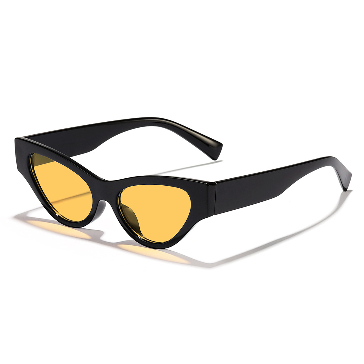 2024 nueva moda triángulo ojo de gato tendencia moda al aire libre sombrilla gafas de sol celebridades de Internet mismas gafas de sol de alta gama