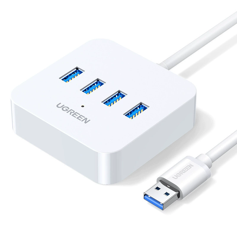 Расширитель USB3.0 от ZhiLian, удлинитель, док-станция для ноутбука, высокая скорость, разветвитель на 4 порта