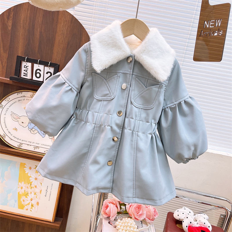 Warm winter dress, jacket