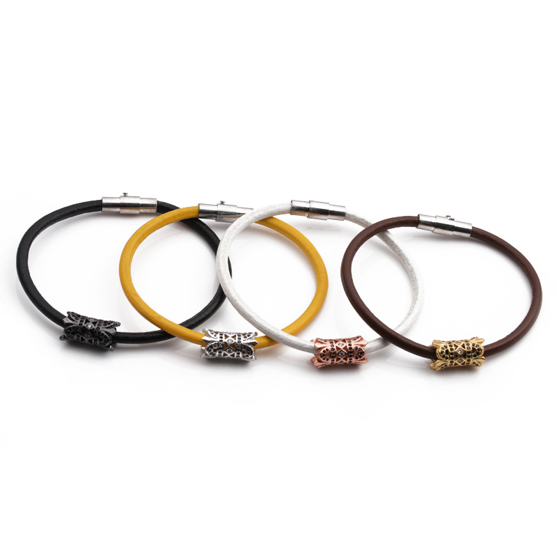 fashionable copper accessories with zircon