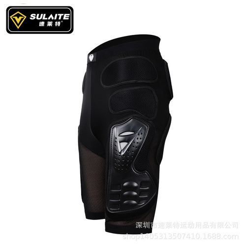 SULAITE Motorcycle Riding Armor Pants Roller Skating Skiing Anti-fall Pants Outdoor Sports Skating Armor Pants