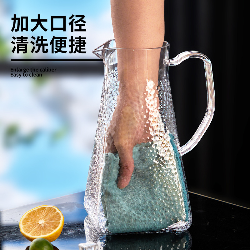 厚みのあるアクリルケトル、業務用ティーケトル、ホテルレストランジュースケトル、ティーケトル、高温耐性コールドケトル、落下防止|undefined
