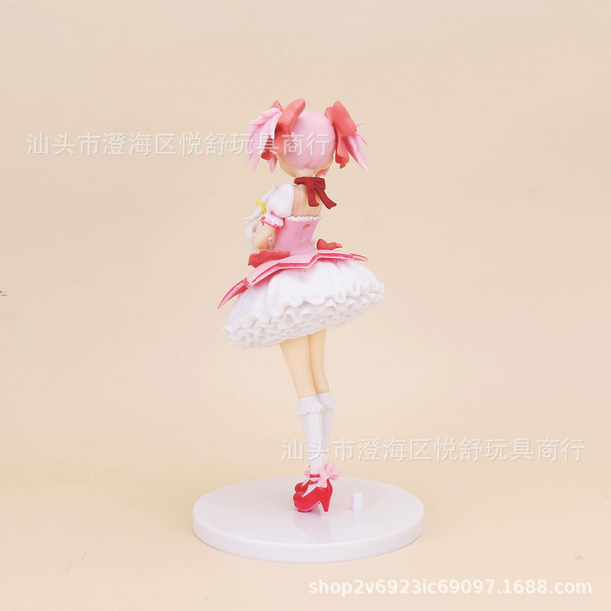 Фигурка (Shikama) Madoka магическая девушка, настольный сувенир, 18 и 22 см, сидящая и стоящая