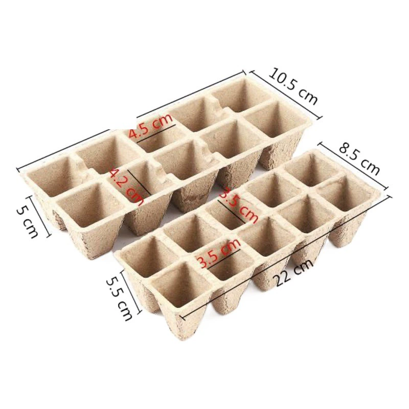 10 сетка сельскохозяйственная полная деградация целлюлозы лоток для рассады квадратный чистый красный увлажняющий семейный водонепроницаемый стакан для рассады