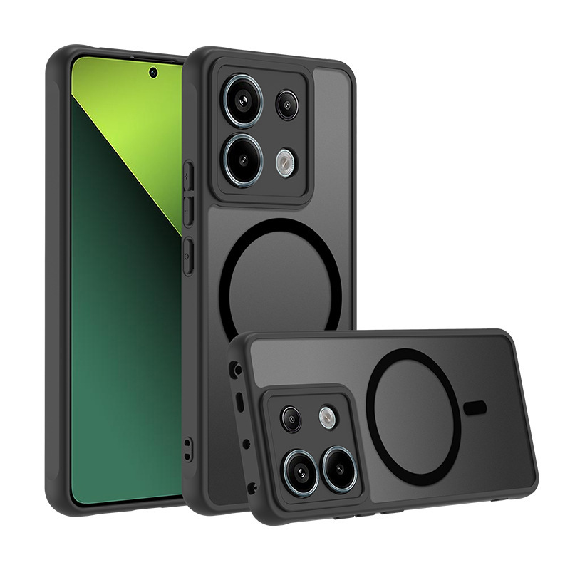 Magsafe Magnetic Skin-Feel Case Suitable for Honor X70 5g Protective Case Honor X9D 5g All-Inclusive Semi-Transparent Frosted