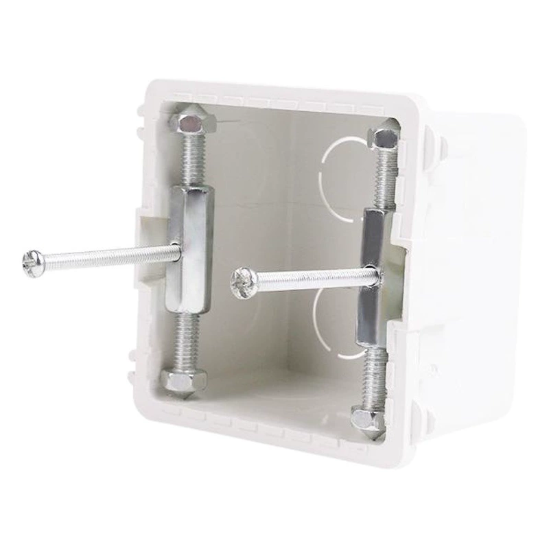Кассетная Нижняя коробка Ремонт устройства Переключатель Гнездо 86 Тип Нижняя коробка Ремонт и спасение Универсальная Опора Стержень Проволочная коробка Ремонт устройства