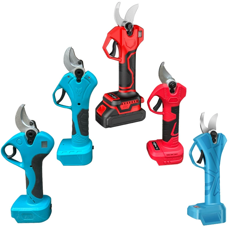 Трансграничная поставка электрических ножниц для обрезки с литиевыми батареями с экраном для обрезки ветвей садовых фруктовых деревьев и ножниц для высоких ветвей оптом