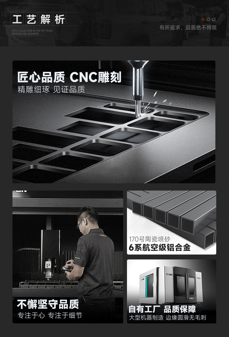 Suitable for Jishi 01 Luggage Rack Modification, Roof Frame, Explorer Expansion Platform, Camping Side Ladder, Tent Equipment Box