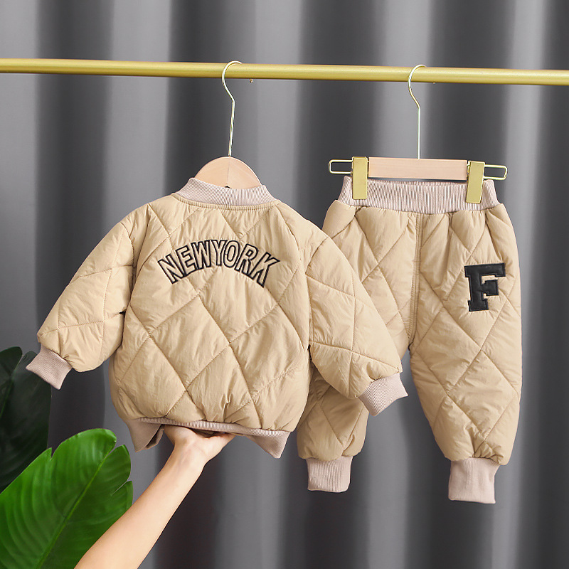 880g Weight Kids Clothing Sets Children's Clothing Type Long Sleeve Sleeve Length Cotton Blend Fabric Type Pants Sets Sets Type Streetwear Letter Cotton Blend Boys Clothing Sets