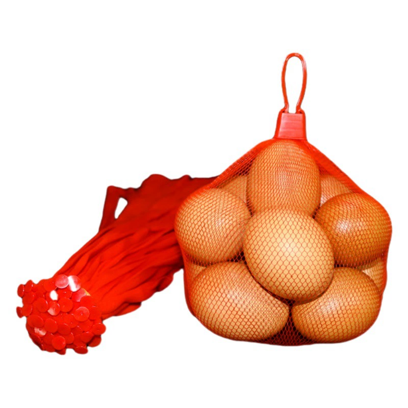 Шифрованная сетка для яиц Сетчатая Сумка супермаркет нейлоновая сетка маленькая сетка для глаз для яиц специальная сетка для яиц птицы красная полиэтиленовая сетка