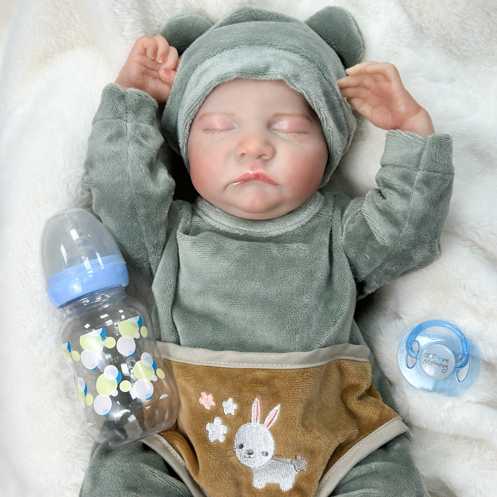 Muñecas hechas a mano de venta caliente, muñecas de comercio exterior para bebés, muñecas rnD17 pulgadas, muñecasollbo en stock transfronterizo