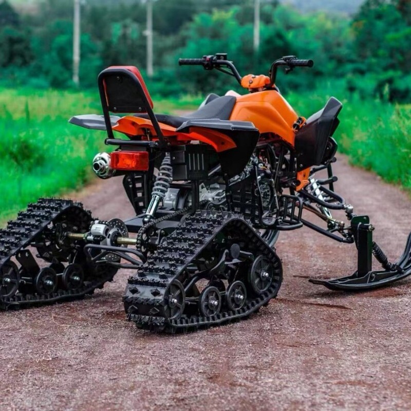 Four-Wheel Atv Snowmobile Crawler Sleigh Off-Road Motorcycle Atv200Cc Large Adult Ice Vehicle Four-Wheel Atv Snowmobile Crawler Sleigh Off-Road Motorcycle Atv200Cc Large Adult Ice Vehicle