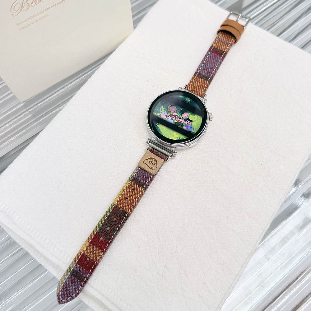 Suitable for Huawei Gt5/4 Watch Strap Watch4Gtpro Rainbow Dopamine Female Cartoon Xiaoxin Wrist Strap