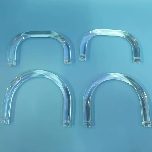 Cross-Border U-Shaped Transparent Acrylic Bag Handle, Inner Diameter 9.5cm Transparent Resin Handle, Bag Transparent Handle