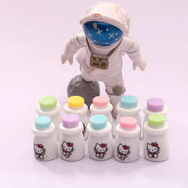 通创意KT牛奶瓶迷你树脂配件 便利店食玩diy娃屋装饰品摆件批发