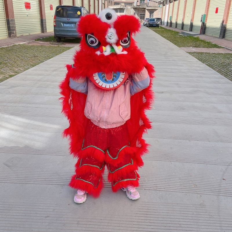 Children's trousers, props, lion