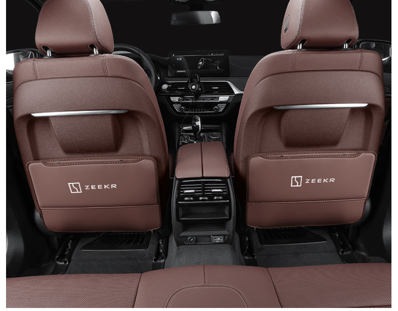 Applicable to polar Krypton 001 seat anti-kick cushion chair back protective stickers car interior decoration modification special interior car supplies
