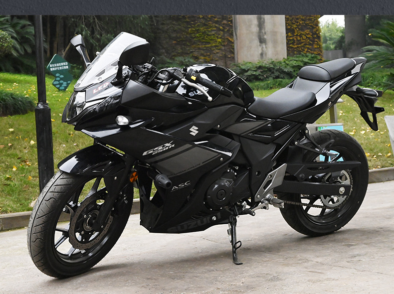 Suitable for Haojue Suzuki Gsx250R Motorcycle Crash Guard, Anti-Fall Full Surround Bumper, One-Piece Anti-Collision Racing Bar