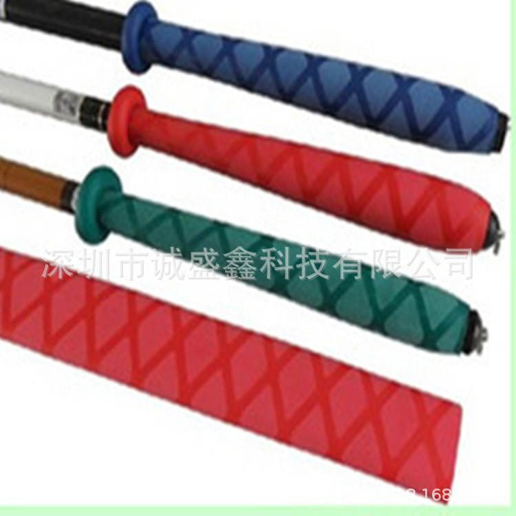 供应羽毛球拍花纹热缩管 花纹套管  热缩管