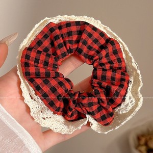 Anillo de cabello perezoso coreano cuerda de cabeza intestino grande niñas de alto nivel de la sensación de cabello de alta elasticidad correa de cabello de cabello super grande