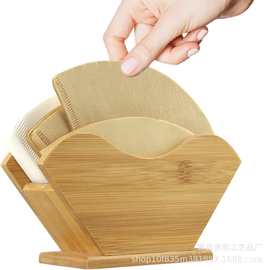 桌面纸巾收纳架咖啡厅酒店纸巾盒纸盒子木制抽纸木盒子竹制餐巾纸