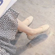 豆豆鞋休闲女上班软底鞋超软平底单鞋奶奶鞋上班族孕妇软底小皮鞋