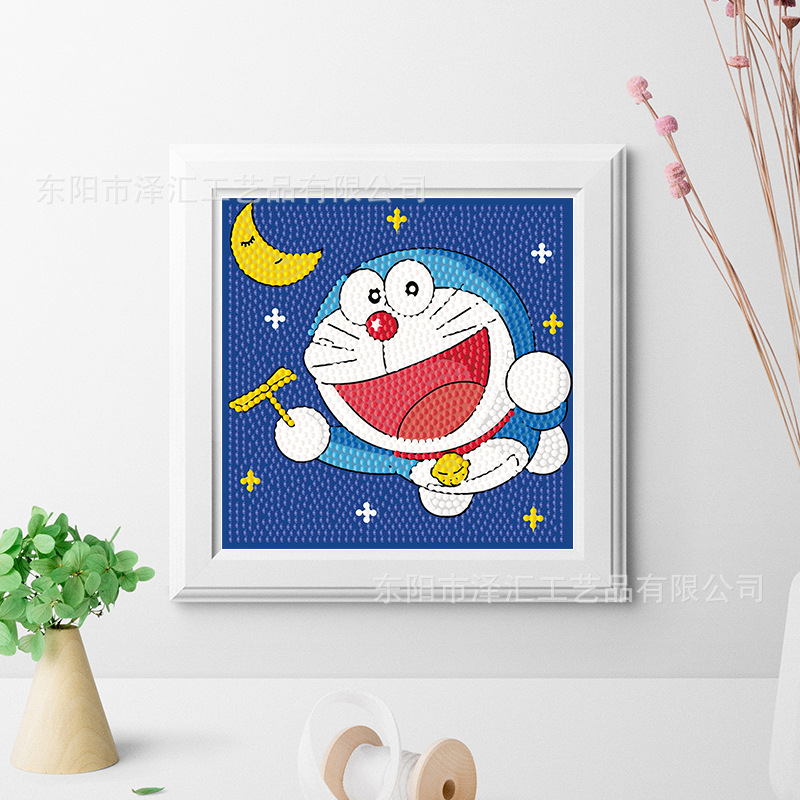 Nuevos niños 5d educativos rhinestone pintura hecha a mano DIY diamante pintura juguete creativo dibujos animados princesa serie image 11