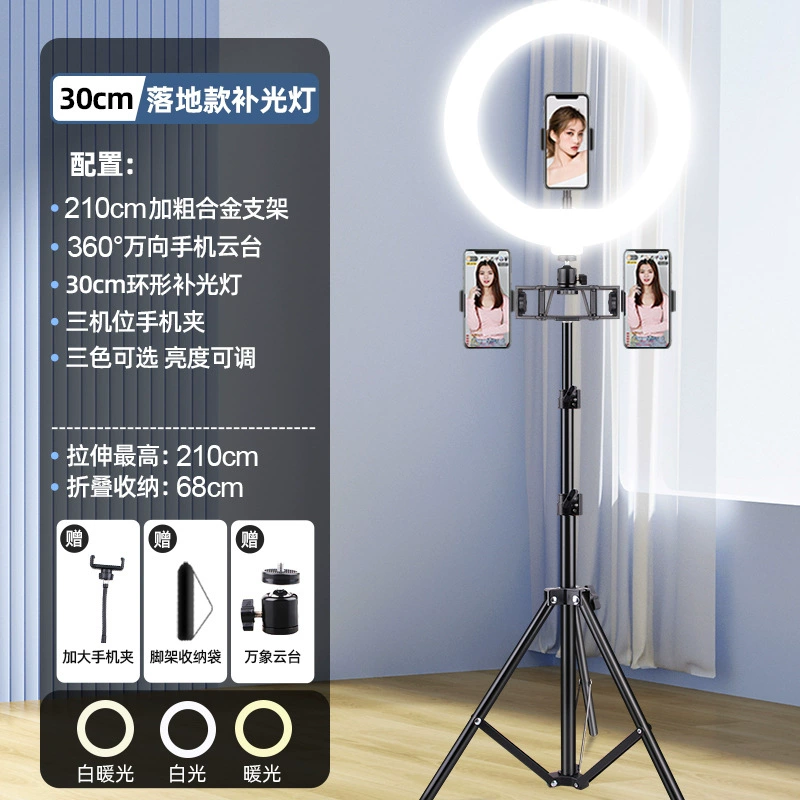 Fill light, handheld phone holder, LED lamp, internet celebrity