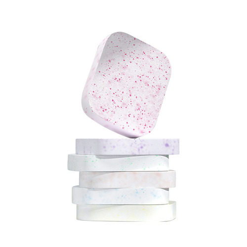 Soft bamboo charcoal face wash puff, delicate face wipe, wood pulp powder puff, clean face, thickened makeup remover, large sponge for women