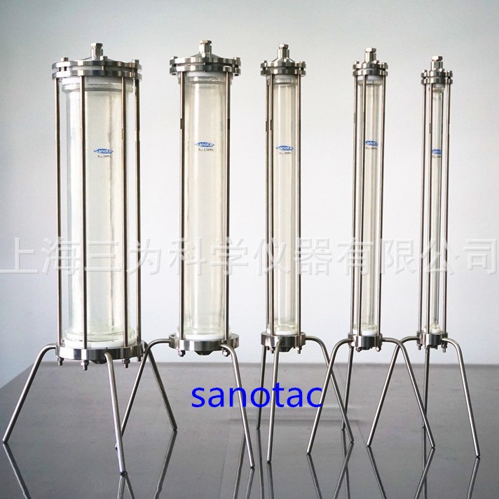 层析柱-中压层析柱-药物纯化中压层析柱-参数: 26*920mm, 40bar