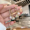 Advanced fashionable earrings from pearl, internet celebrity, light luxury style, high-quality style, wholesale