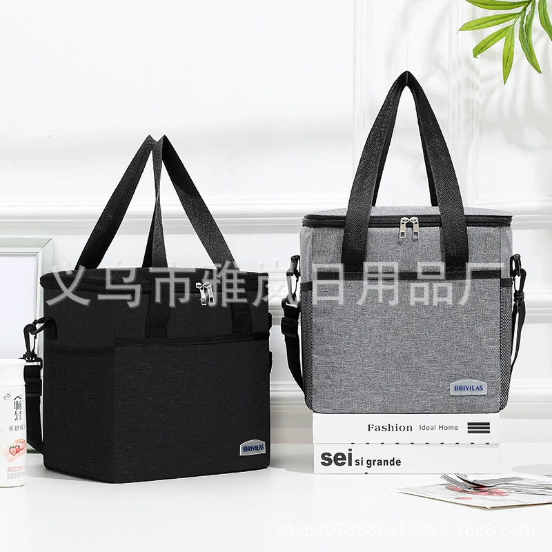 Ручная изоляторная сумка большая емкость изоляторная сумка из алюминиевой фольги сумка для ланч-бокса сумка косая рефрижераторная сумка для пикника со льдом