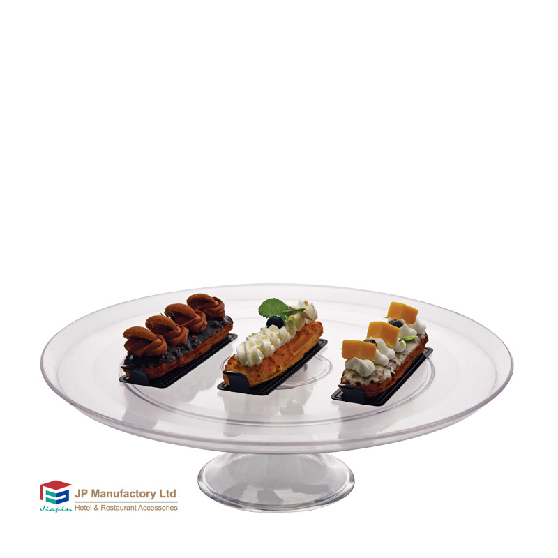 圆形蛋糕展示盘 点心盘子 面包盘 酒店宾馆餐具