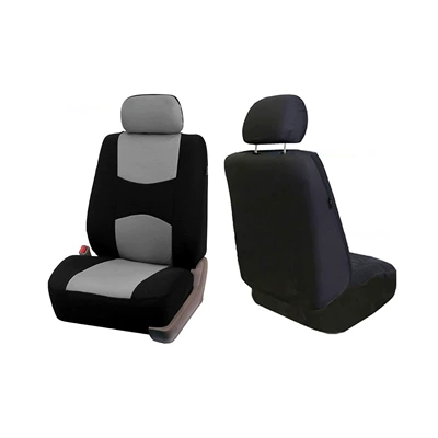 Universal seat cover, Fabric Car Seat Cover Seat - gray-2-piece-set-front-single-seat