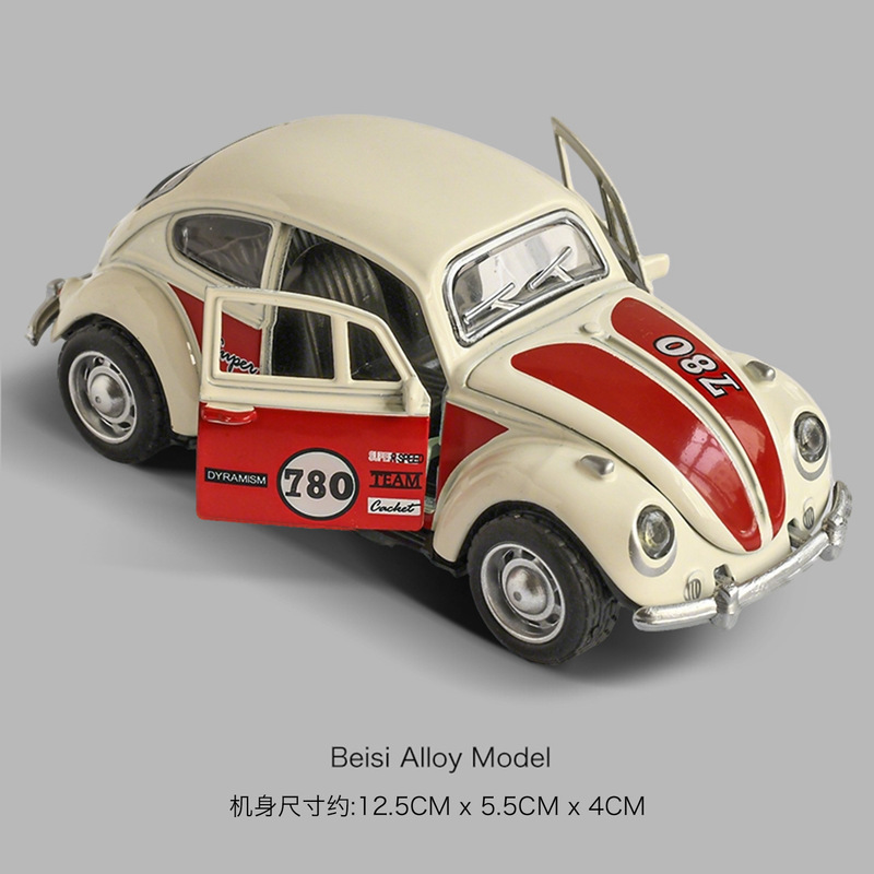 1:36 Cross-Border Model Four-Door Pull-Back Educational Sports Car Toy Car Artificial Car Alloy Car Model Mini Gift