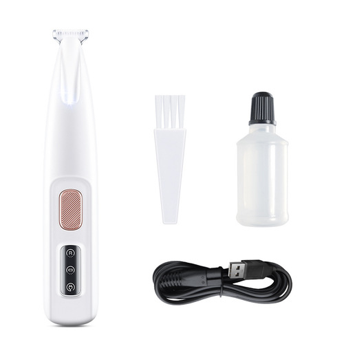 Pet Electric Nail Grinder Electric Hair Trimmer with LED Light Waterproof Pet Nail Grinder for Cats and Dogs Pet Supplies