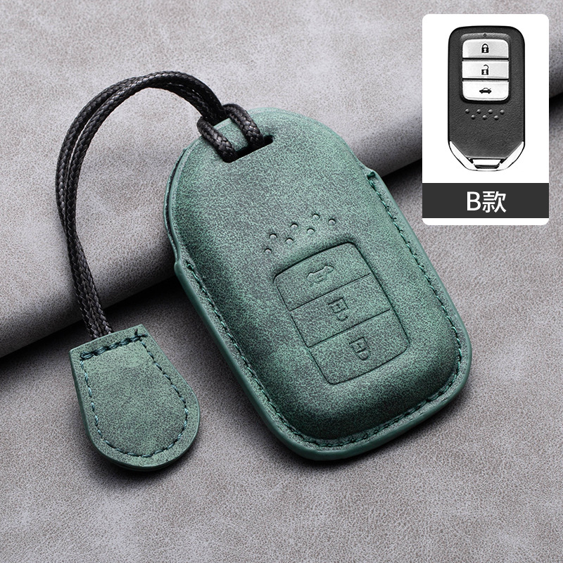 혼다(B타입 올리브그린+가죽로프)