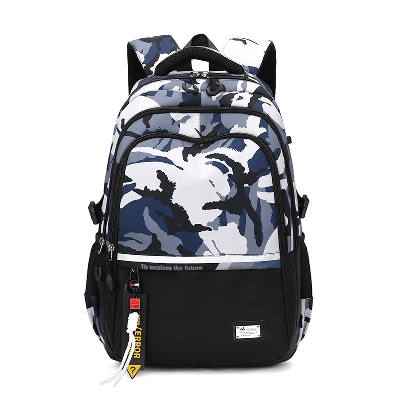 Mochila para hombre Mochila de viaje simple y de gran capacidad Ocio japonés estudiante de secundaria estudiante de secundaria estudiante universitario mochila escolar masculino