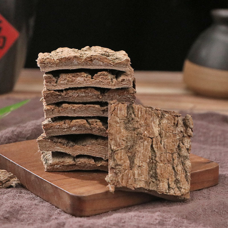 Dried Eucommia Bark Four-Sided Blocks Du Zhong 杜仲 TCM Herbal Decoction Pieces 500g Sichuan Origin quality and texture