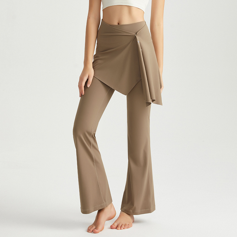 Wiman antibacteriano Pantalones de yoga de dos piezas desmontables anti-avergonzamiento Pantalones de yoga de alta calidad Pantalones de yoga para mujeres image 9