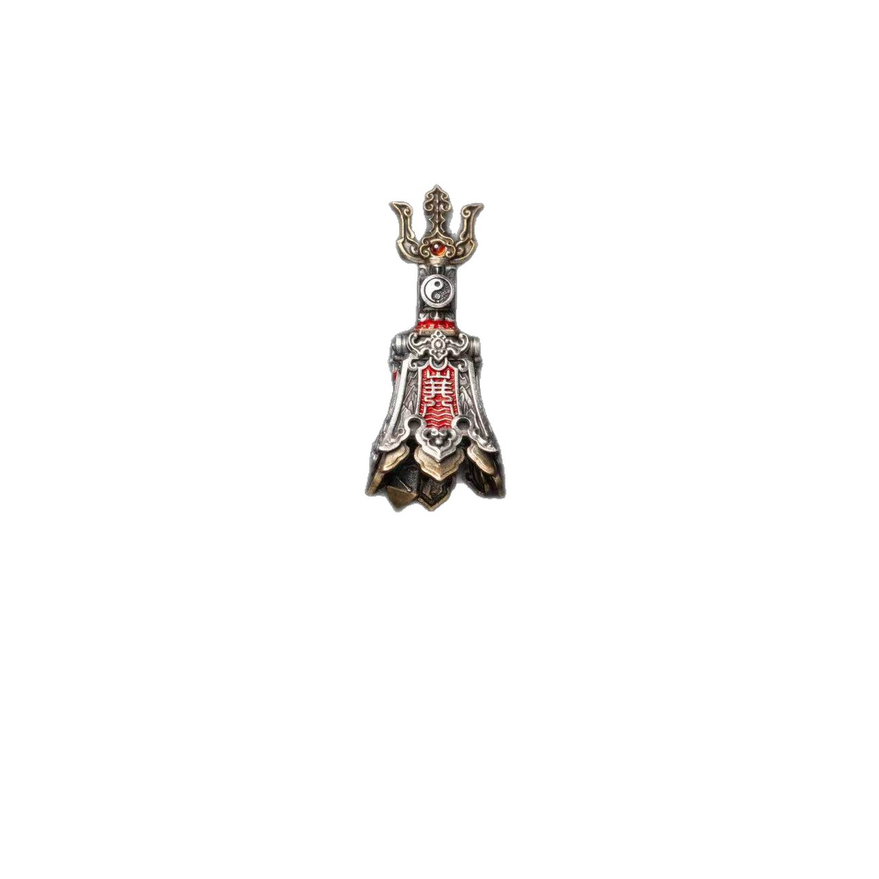 Three-Way Connector Beads in Chinese Style Jewelry Accessories, Monkey Head Hand-Held Loose Beads, DIY Three-Way Connector Accessories