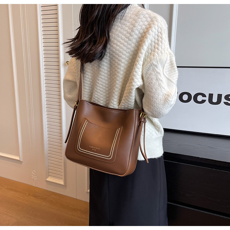 Elegant Large Capacity Tote Bag With Crossbody Shoulder Strap_voghion.com
