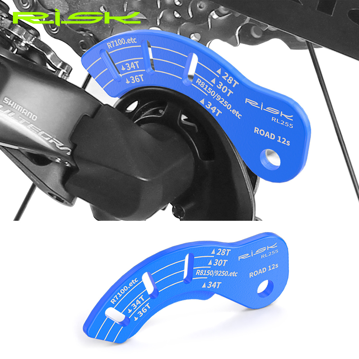 Risk Road Bicycle 12-Speed Electric Variable Rear Derailleur Adjustment Tool Gg Gauge Flywheel Digital Variable Speed Tension Screw