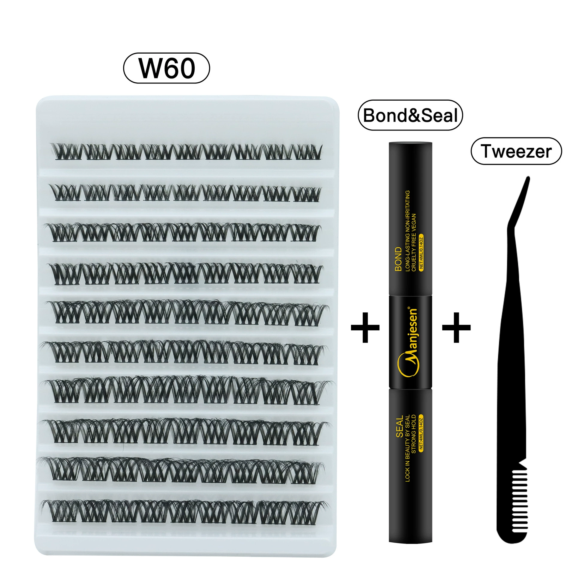 Кросс-бордер ресницы накладные false eyelashes large capacity ladder thickening